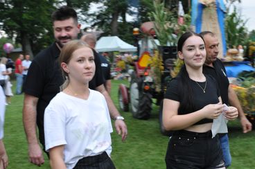 Dobra zabawa na dożynkach gminy Wieluń